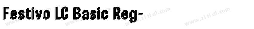 Festivo LC Basic Reg字体转换
